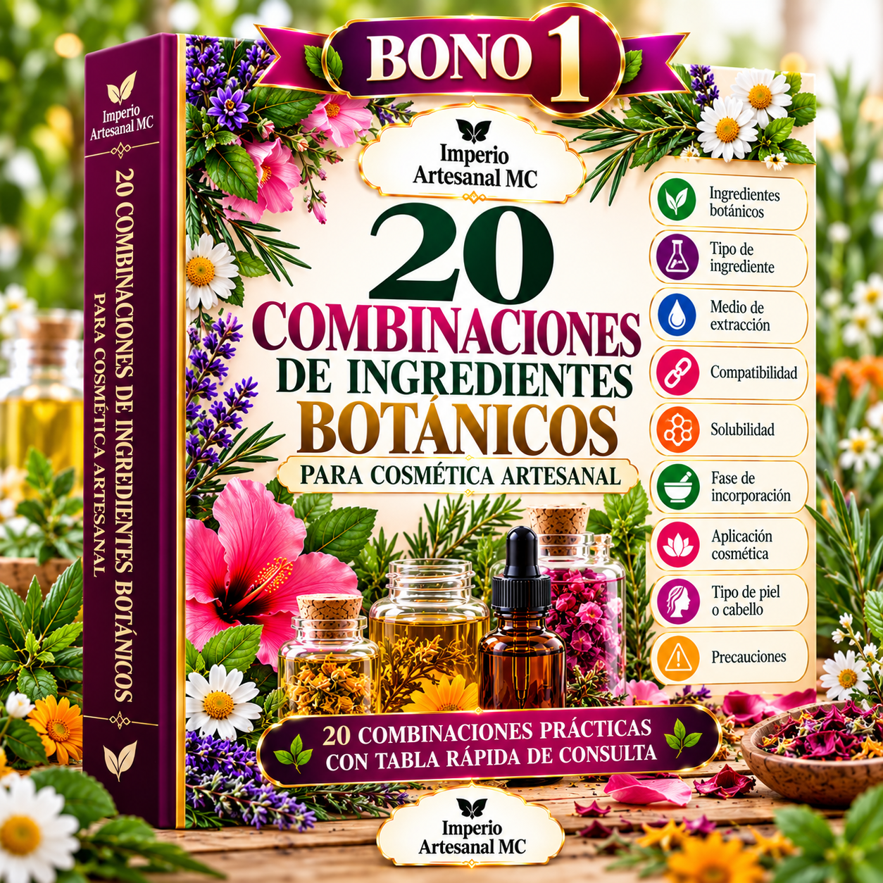 Bono 1: 20 Combinaciones